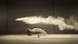 صور رائعة  : راقصة أكروبات بين رشقات الغبار