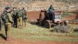 سلطات الاحتلال تستولي على أراضٍ في بورين