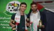 مصطفى حلاق يتوج بجائزة أفضل لاعب فلسطيني في لبنان