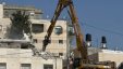 الاحتلال يهدم منزل أبو ريالة في العيسوية للمرة الـ 7