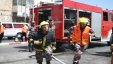  الدفاع المدني يخمد حريقا بمركبتين ويمنع امتدادها لـ12 مركبة أخرى في القدس