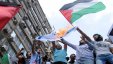 مسلمون ويهود يتظاهرون أمام سفارة اسرائيل في واشنطن نصرة للقدس